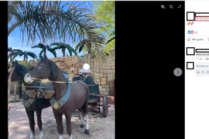 Aquí en Tierra Santa, lugar turístico de Buenos Aires, Argentina.