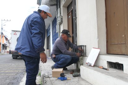 La reconexión se realizó enseguida. Aún no se colocan los aparatos nuevos.