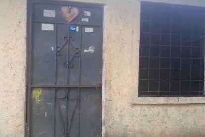 Esta vivienda fue el sitio del horroroso hecho.