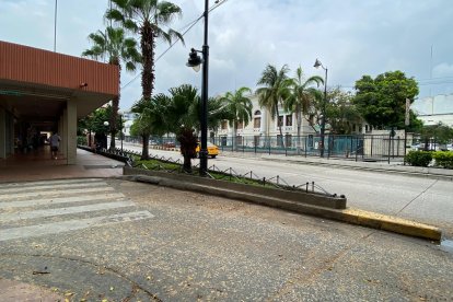 Sitio exacto donde se desarrolló el incidente el pasado 20 de enero.