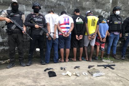 Varios sujetos fueron detenidos.