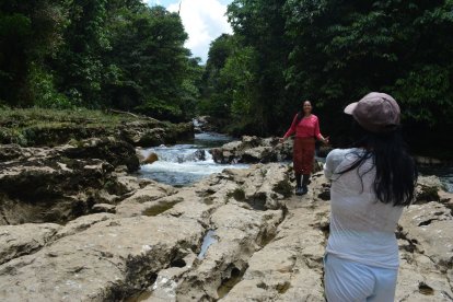Este es uno de los paisajes de la Amazonía.