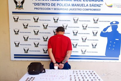 El sujeto sería un expendedor de droga de San Roque.