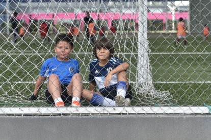 Munir Vásquez (i) y Galo Palacios (d) llegaron desde Manabí. Formaron una gran dupla.