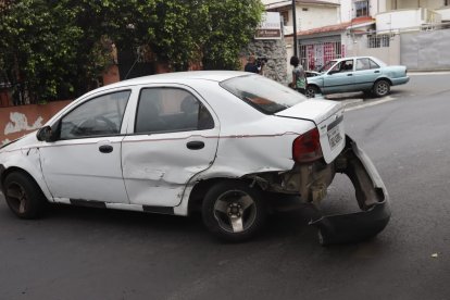 El otro vehículo implicado.