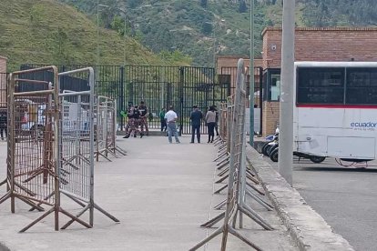 La cárcel de Turi está bajo la vigilancia de las Fuerzas Armadas.