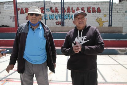 Dos de los fundadores, ambos militares en servicio pasivo, estuvieron el día de la ‘balacera’, que dio nombre al parque.
