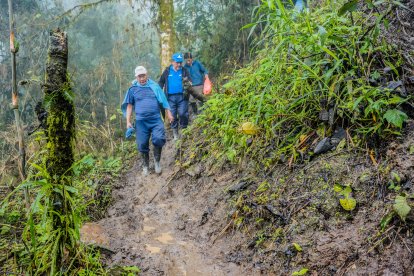 El cantón Pangua es el más afectado por el temporal