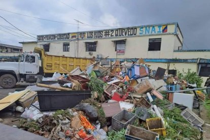 Había una 'montaña' de objetos prohibidos en la cárcel.
