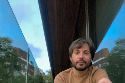 El actor Víctor Aráuz en Uruguay.