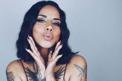 Teff Palacios confiesa que ha sido discriminada por sus tatuajes.
