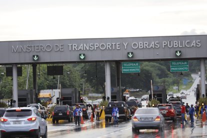 En los peajes es donde más controles hay.