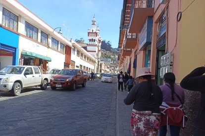 Guaranda celebra el Carnaval.
