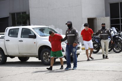 Los detenidos fueron llevados al cuartel modelo de la Policía, a la espera de la audiencia.
