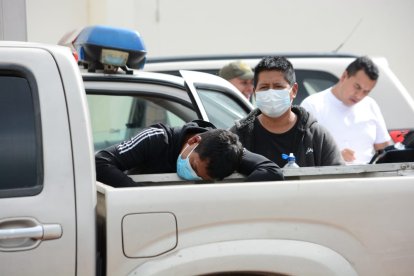 Los parientes estaban desconsolados por la noticia del hallazgo.