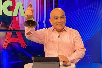 Mauricio Ayora, Caterva regresó después de más de un mes de ausencia de la TV.