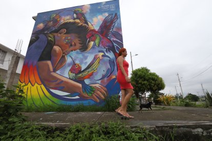 Para el pintor, el arte comunitario es más un trabajo antropológico.