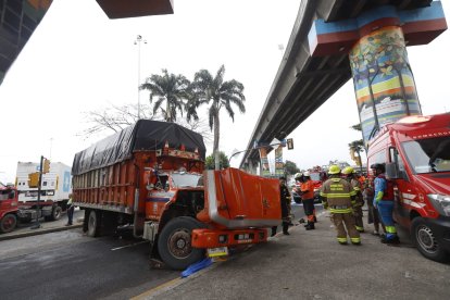 El siniestro se registró la tarde de este jueves 15 de febrero.