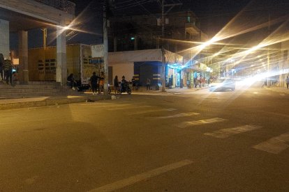 En este lugar se produjo el hecho.