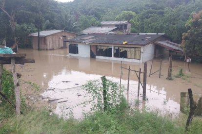 Así quedaron zonas en Esmeraldas.