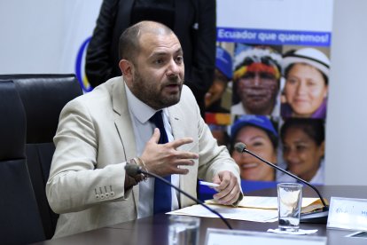 Juan Esteban Guarderas, consejero del Consejo de Participación Ciudadana y Control Social.