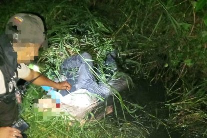 Dinased recogió evidencias en la escena del crimen