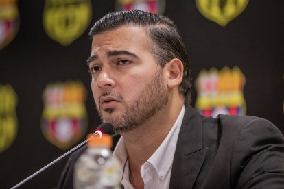 Antonio Álvarez, presidente de Barcelona.