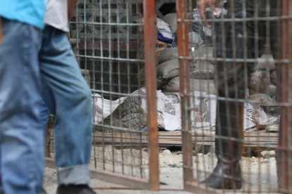 En el sitio quedó la víctima.