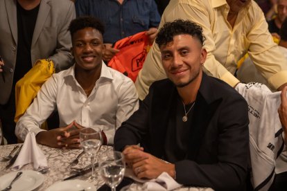 Djorkaeff Reasco (i) y Joao Rojas (d) forman parte de los refuerzos de Barcelona.