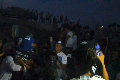 La comunidad se congratuló.