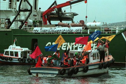 El Artic Sunrise es ahora un barco bandera de la defensa ambientalista.