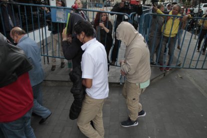 Los detenidos del caso Purga llegaron a Quito.