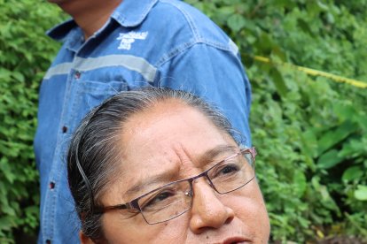 María Asqui, transeúnte.