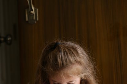 Ana Paula recibió la visita de EXTRA en 2015.