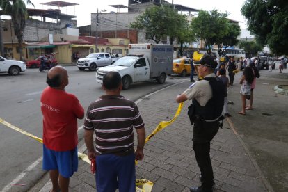 Al sitio llegaron los investigadores.