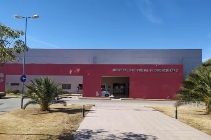 Fachada del hospital donde se realizó el mal procedimiento.