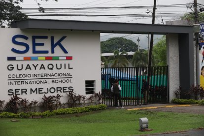 El colegio SEK de Guayaquil, ubicado en la vía a la costa.