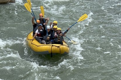 En el río San Pablo en La Maná se realizan deportes extremos.