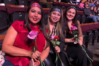 Fanáticas de Laura Pausini en Quito.