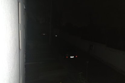 No había luz en Ambato.