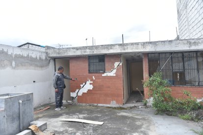 Incluso viviendas de una planta tienen daños estructurales. No solo las grandes.
