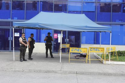 El lugar donde se registró el hecho fue acordonado por la Policía.