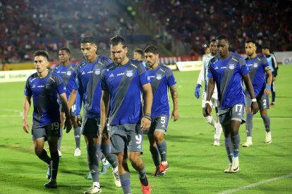 Nacional vs Emelec juegado en el Estadio Olimpico Atahualpa de Quito por la 3ra fecha de LIga Pro.  Quito 17 de Marzo de 2024 Agencia(ag-extra ag-expreso-ag-quito) Gustavo Guaman