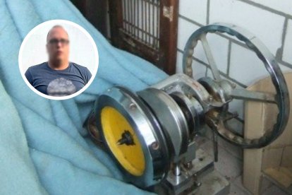 Este es uno de los equipos que la Policía de Lituana incautó tras descubrir uno de los laboratorios del narcotraficante Andrejus Tokeris.