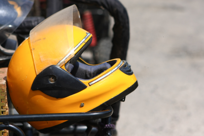 Referencial: los cascos de motocicleta son usados con frecuencia por los 'pillos' para no ser reconocidos.