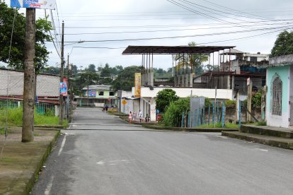 El sur de Esmeraldas cuenta con barrios que son, por lo general, silenciosos.