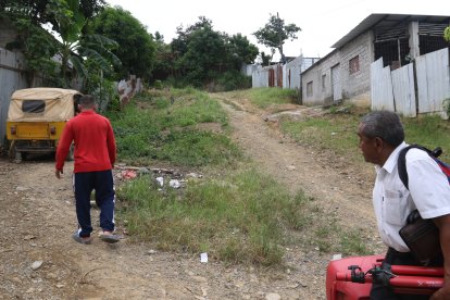 Hasta este lugar fue llevado el adolescente. Allí le dispararon.