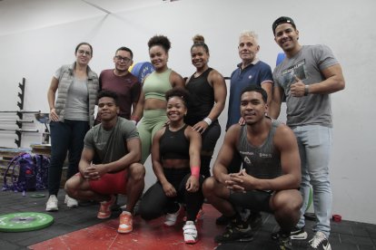 Neisi y Angie cuentan con un equipo multidisciplinario que también brinda soporte a Germán y Jéssica, los hermanos menores de las halteristas.