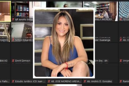 Mayra Salazar declaró ante la justicia sus relaciones con la corrupción judicial del Guayas.