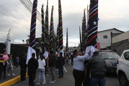 Los Alma Santas representan a las almas del purgatorio y sus penitencias.